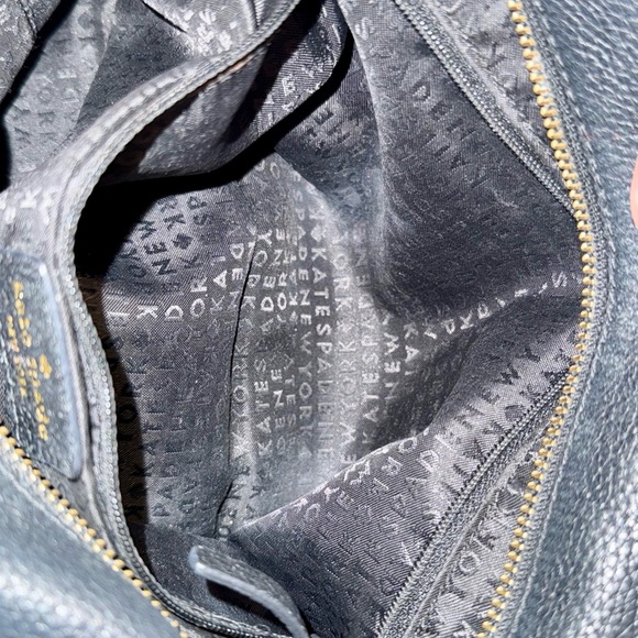 Kate Spade Black Pebbled Leather Satchel - Picture 4 of 4